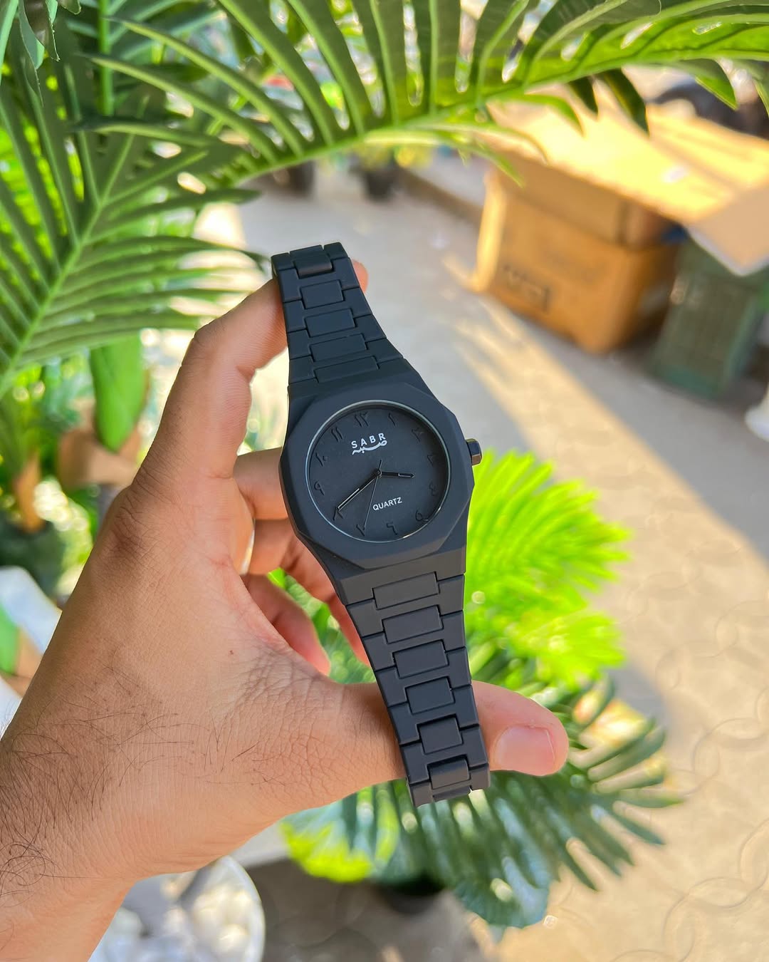 SABR Black Matte Minimalist Men's Watch