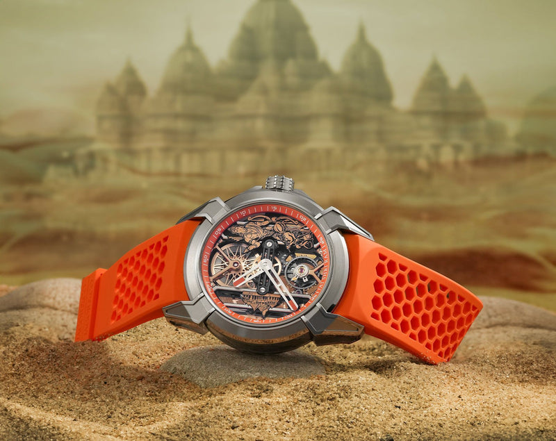 🕰️ Shri Ram Edition Luxury Skeleton Watch (Replica) | Premium Design