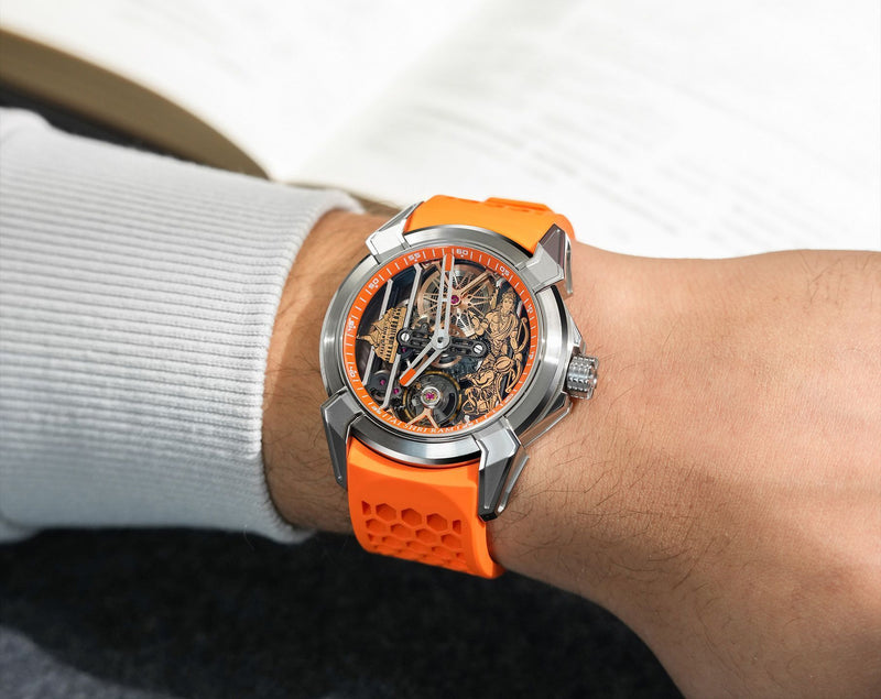 🕰️ Shri Ram Edition Luxury Skeleton Watch (Replica) | Premium Design